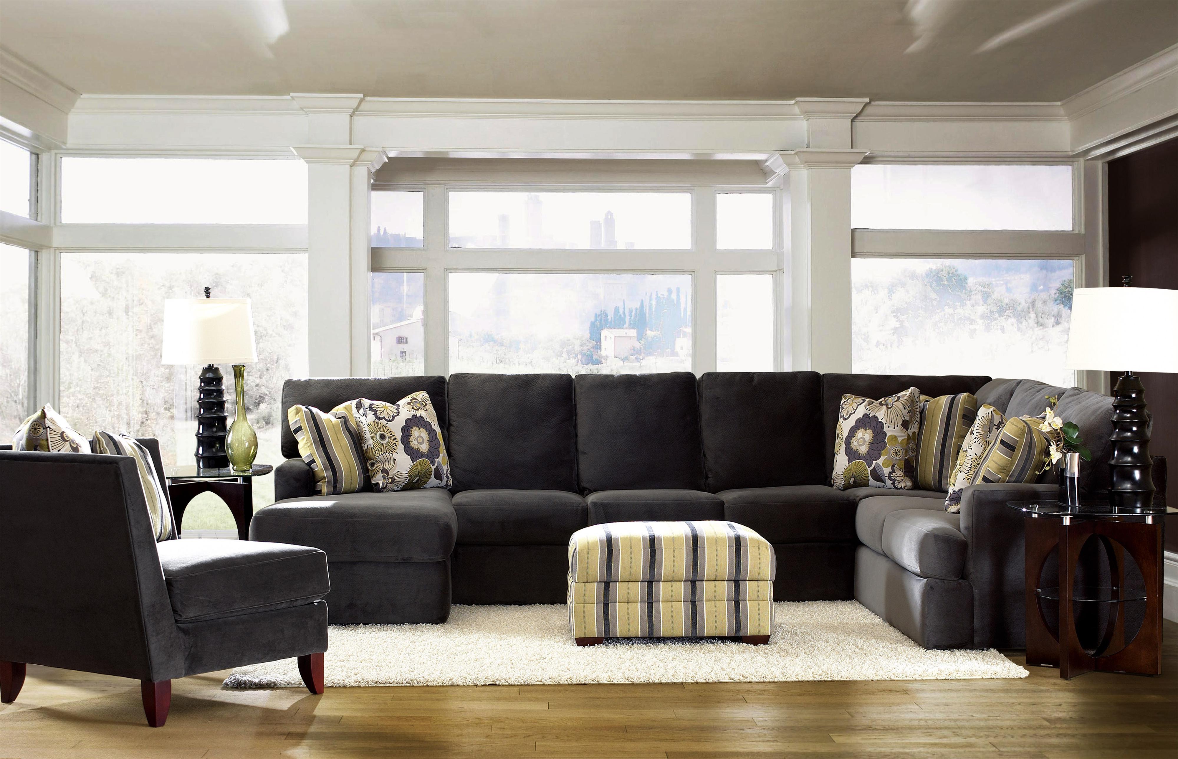 Klaussner Maclin K91500 Sectional Sofa with Left Side Chaise Value